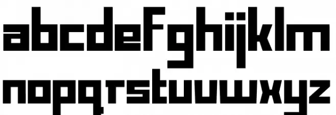 Ebox PERSONAL USE ONLY! Font LOWERCASE