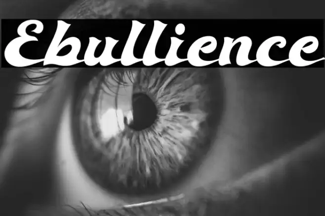 Ebullience Example 1