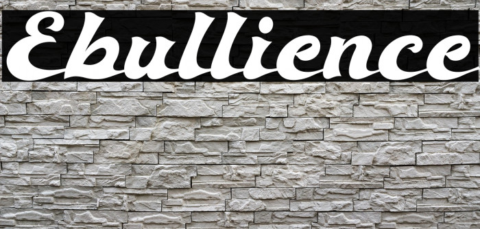 Ebullience Example 2