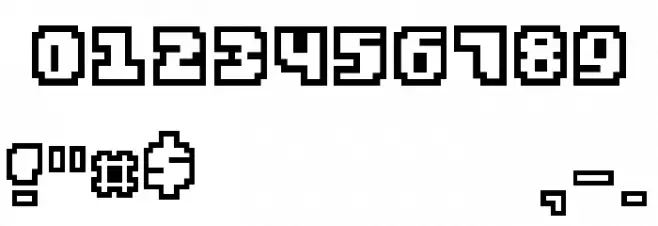 ebrain2.0 Font OTHER CHARS