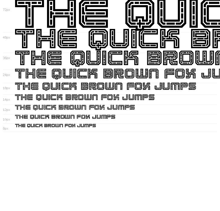 EC Bricks Regular Waterfall