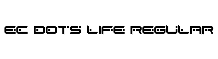 EC Dots Life Regular  Fuentes Gratis Descargar