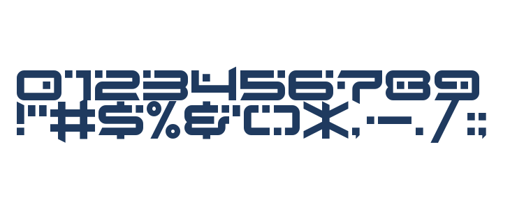 EC Dots Life Regular Other Characters