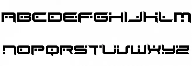 EC Dots Life Regular Schriftart Groß