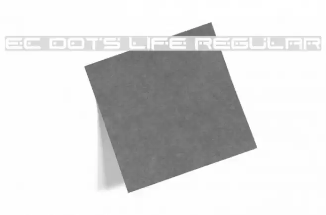 EC Dots Life Regular Font examples