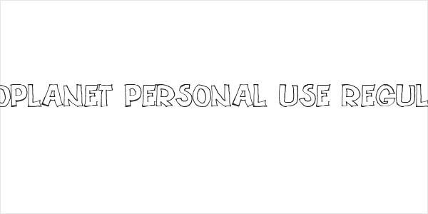 ECOPLANET PERSONAL USE Regular Logo