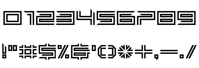 EC_Tunnel Regular Font OTHER CHARS