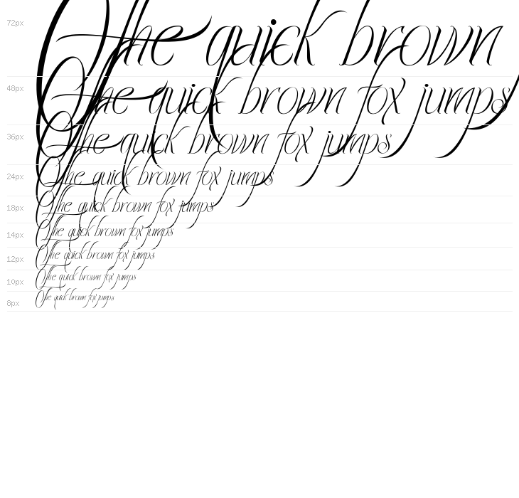 Ecalyars Italic Waterfall