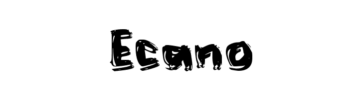 Ecano  Free Fonts Download