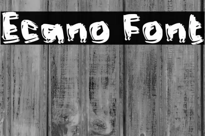 Ecano Caratteri examples