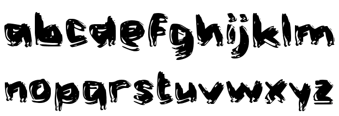Ecano Font LOWERCASE