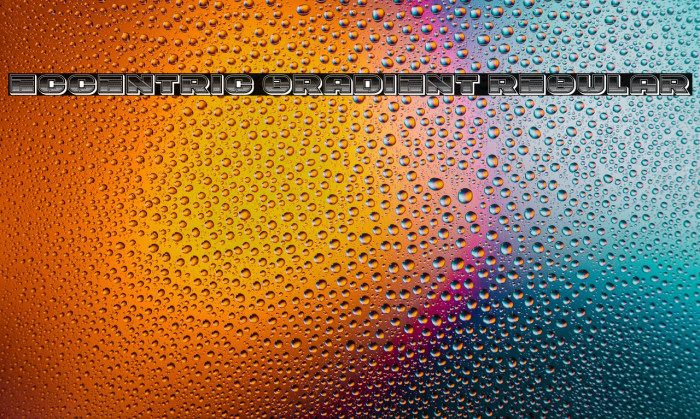Eccentric Gradient Regular Example 1