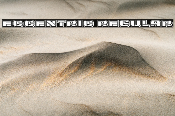 Eccentric Regular Example 3