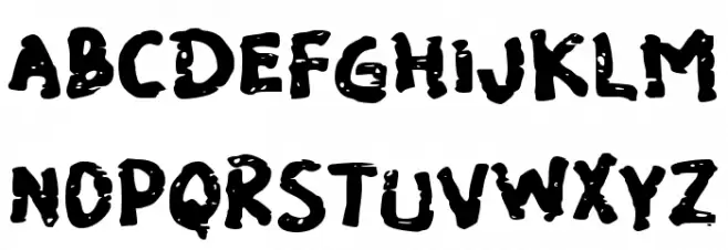 Eceng Schriftart Groß