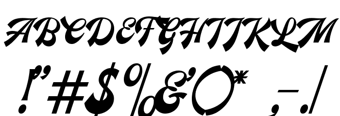 Ecentric DEMO Font OTHER CHARS