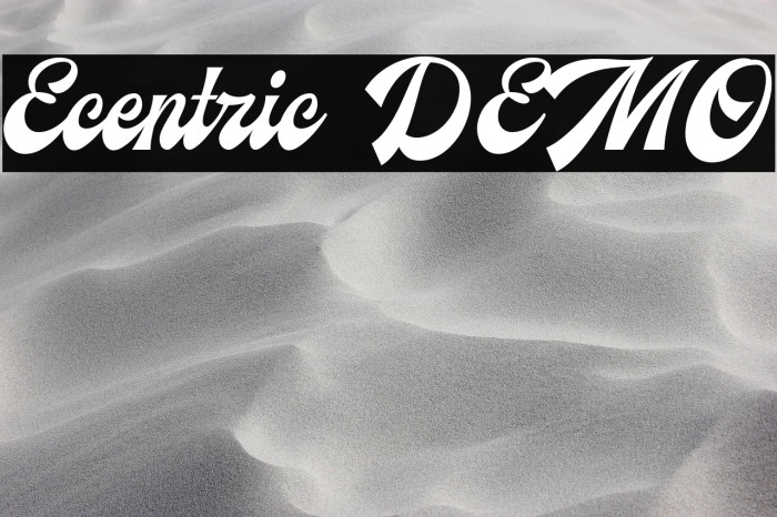 Ecentric DEMO Example 1