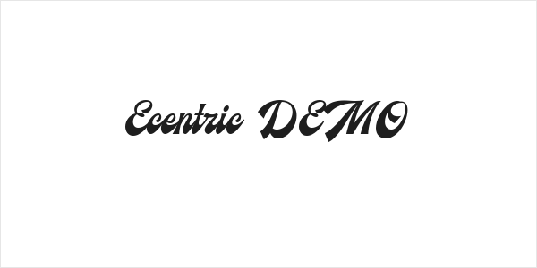 Ecentric DEMO Logo