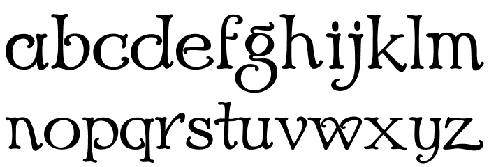 Echedo PersonalUse Font LOWERCASE