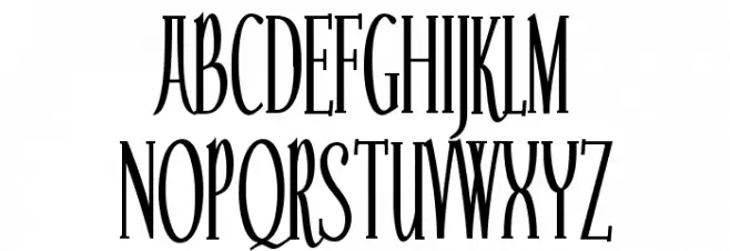 Echelon Condensed Schriftart Groß