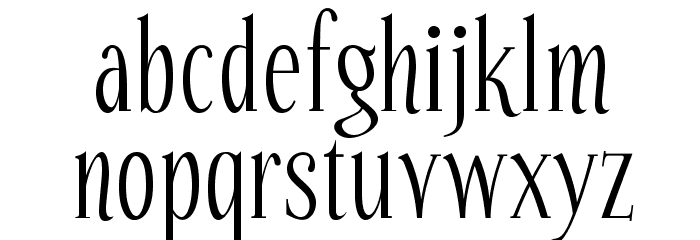 Echelon-Regular Font LOWERCASE