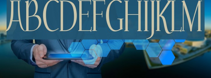 Echelon Font examples