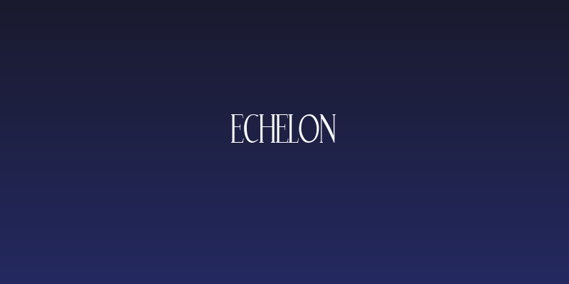 Echelon Social Header