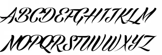 Echinos Park Script - PERSONAL USE ONLY फ़ॉन्ट अपरकेस