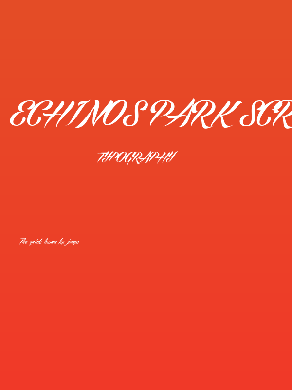 Echinos Park Script - PERSONAL USE ONLY Poster