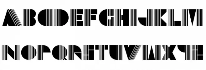 Echo Deco خط أحرف صغيرة