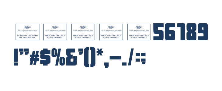 Echo Ridge Regular Other Characters