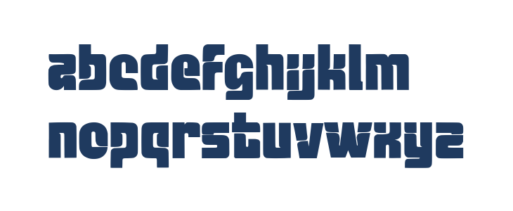 Echo Ridge Regular Lowercase