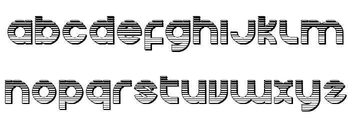 Echo Station Chrome Font LOWERCASE