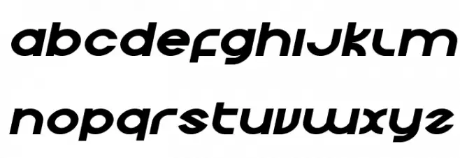 Echo Station Expanded Italic Fonte MINÚSCULAS