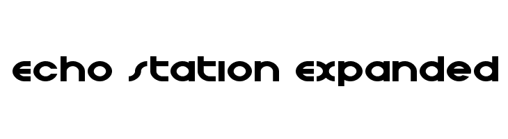 Echo Station Expanded  font caratteri gratis
