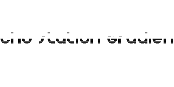 Echo Station Gradient Logo
