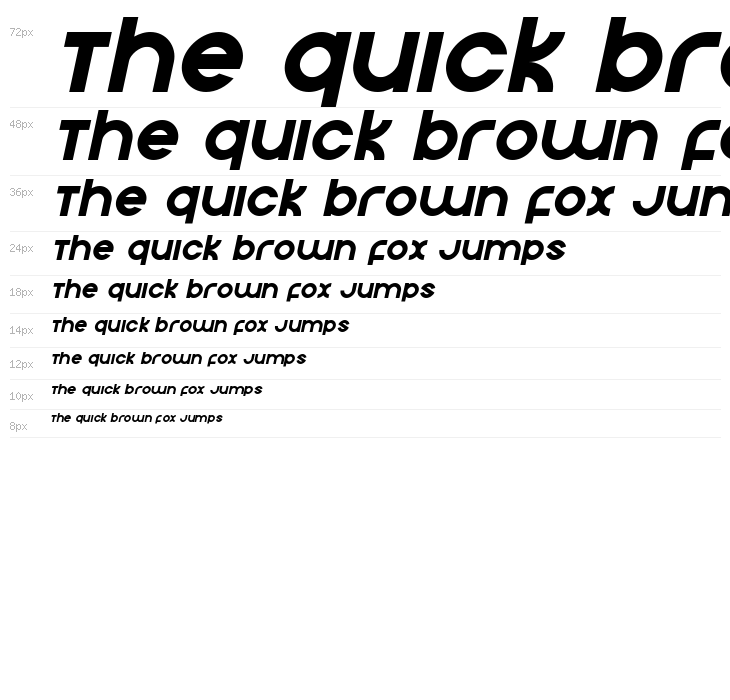 Echo Station Italic Waterfall