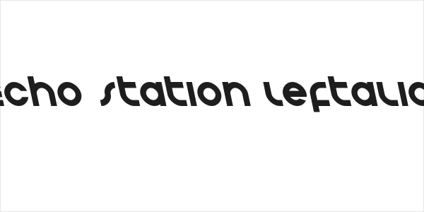 Echo Station Leftalic Logo