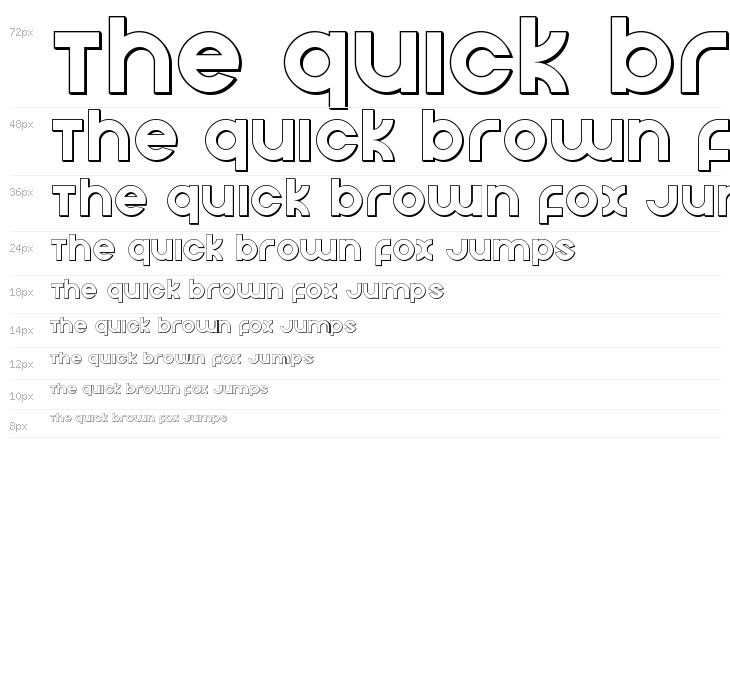 Echo Station Outline Waterfall