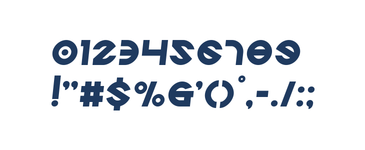 Echo Station Semi-Italic Other Characters
