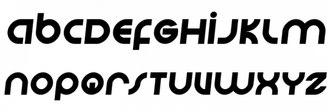 Echo Station Semi-Italic Polices MAJUSCULES