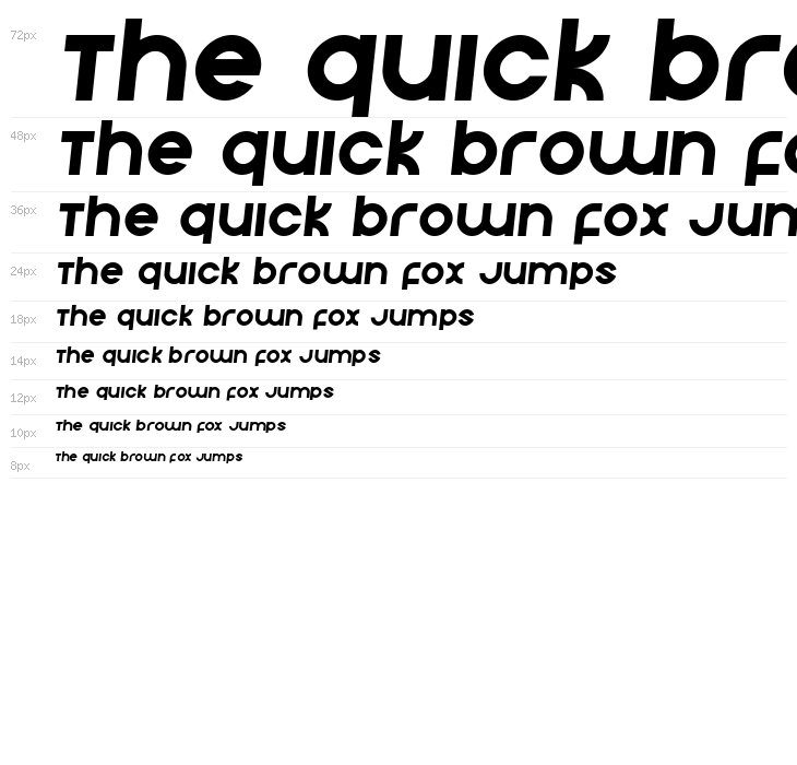 Echo Station Semi-Italic Waterfall