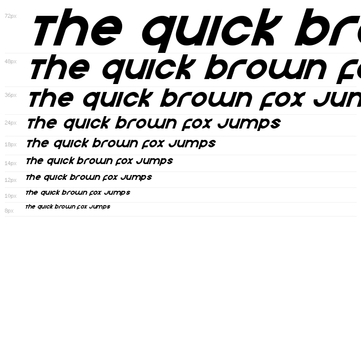 Echo Station Super-Italic Waterfall