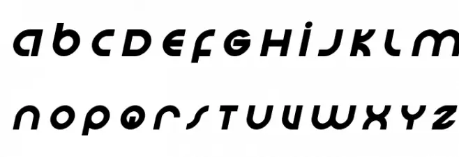 Echo Station Title Italic Polices MAJUSCULES