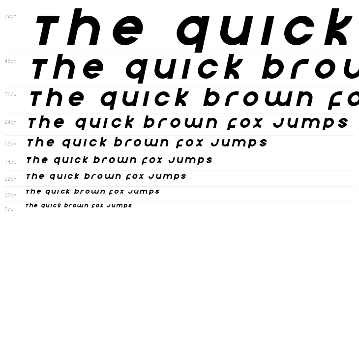 Echo Station Title Italic Waterfall