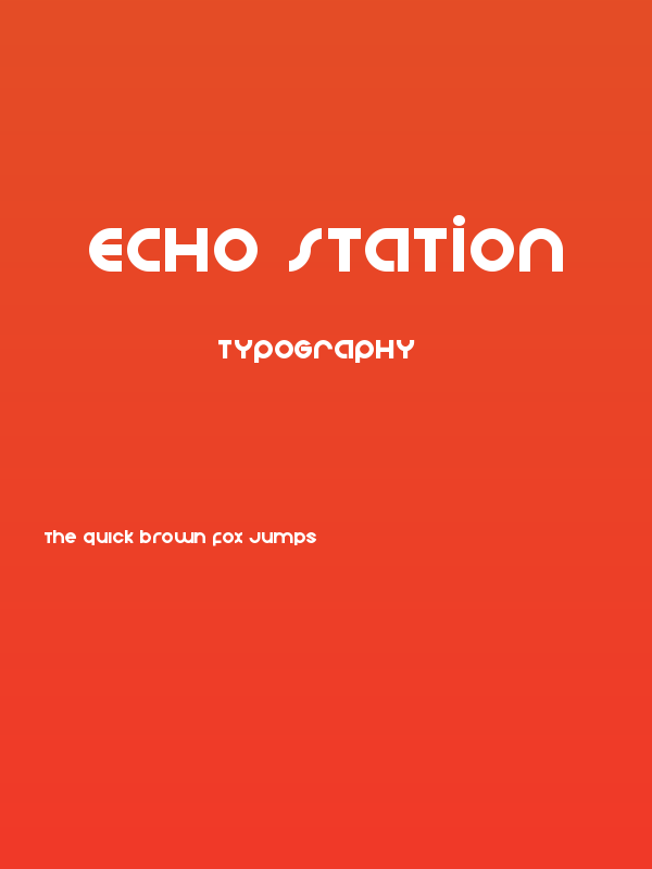 Echo Station Poster