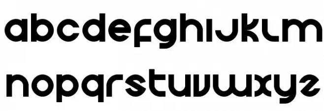Echo Station 字体 小写