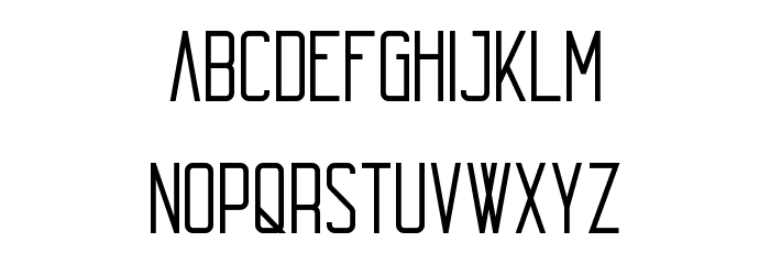 Echo Font LOWERCASE