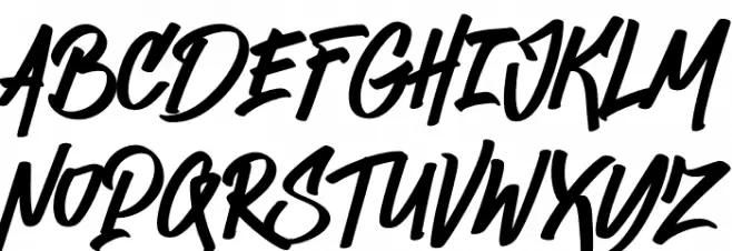 Echoed Vandalism DEMO Schriftart Groß