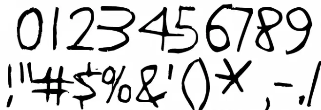 Echoes Font Alte caractere