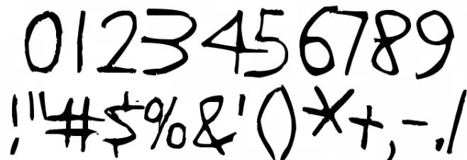 Echoes Font OTHER CHARS